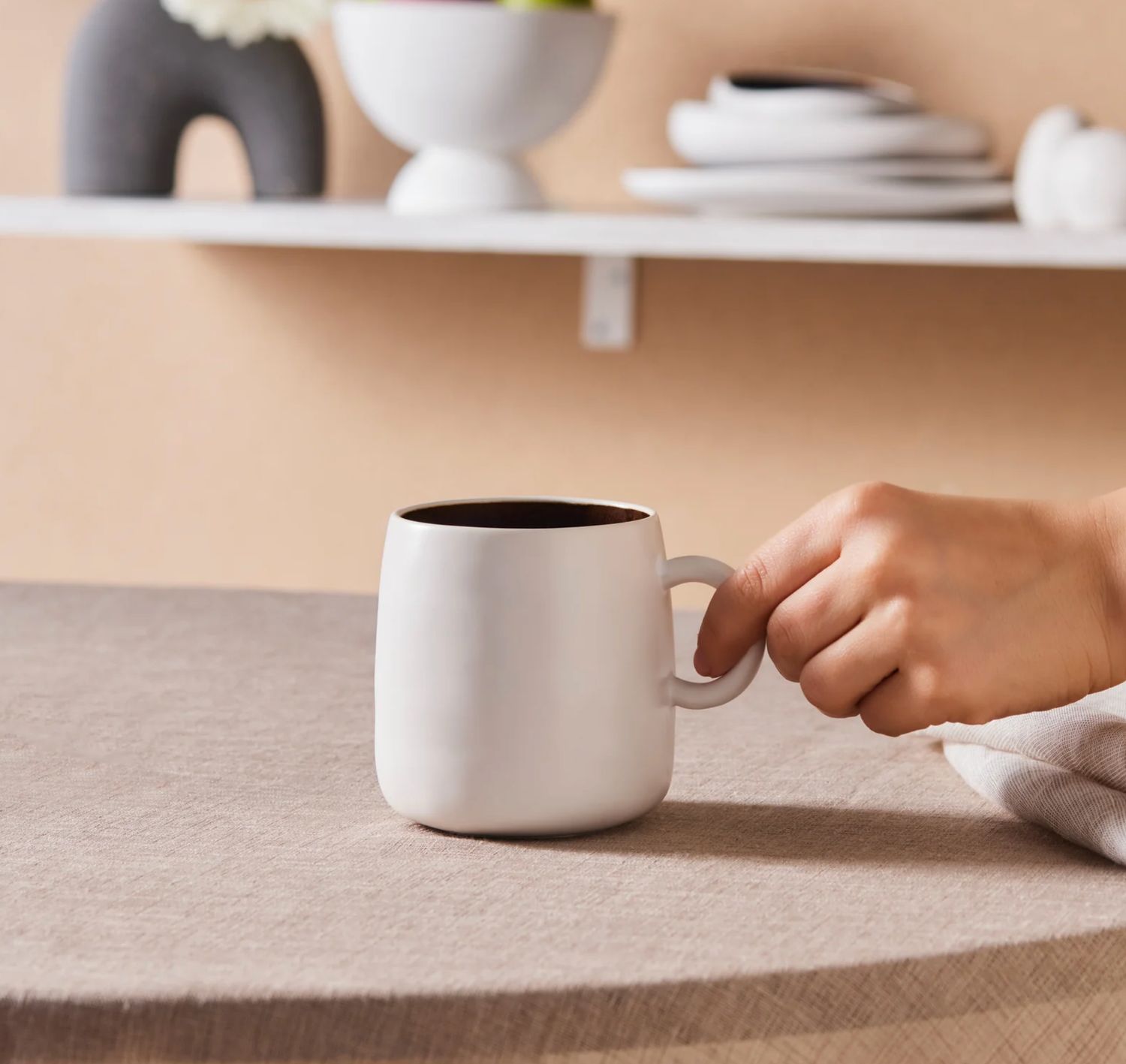 Karaca New White Galactic 400 ml Mok Karaca New White Galactic 400 ml Mok