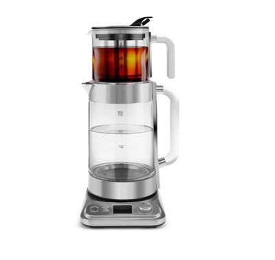 Karaca X Refika Theezetapparaat XL Chroom Karaca X Refika Theezetapparaat XL Chroom