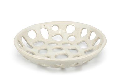 S&P Decorative Dish 32,5XH6CM Beige Nomad