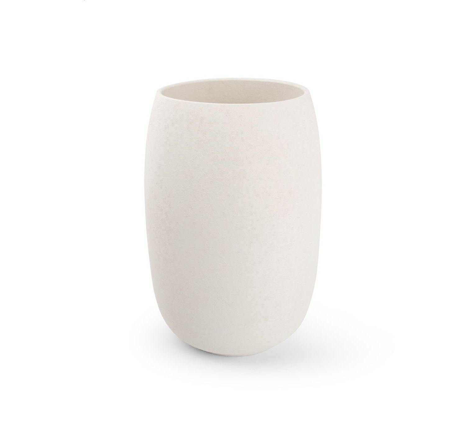 S&P Vase 20xH30cm white Bullet
