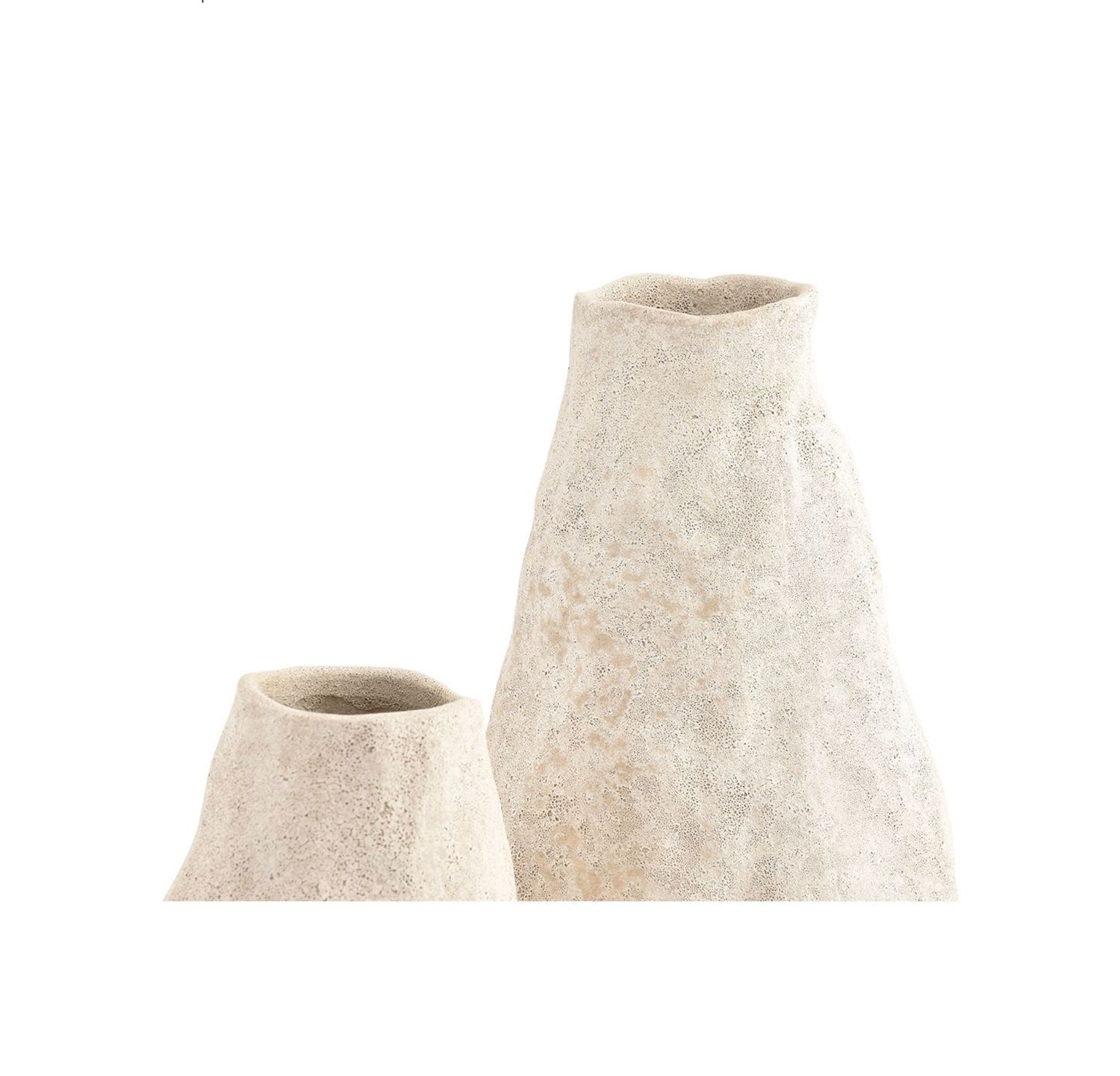 S&P Vaas 14,5xH22cm beige Cave