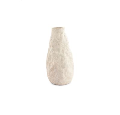 S&P Vaas 17xH33,5cm beige Cave