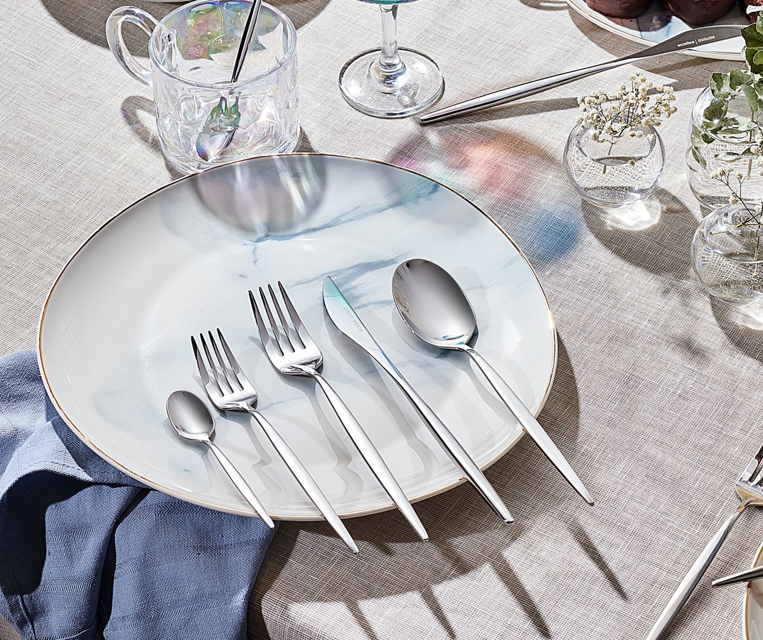 Karaca Lizbon 60 Parça 12 Kişilik Çatal Kaşık Bıçak Takımı