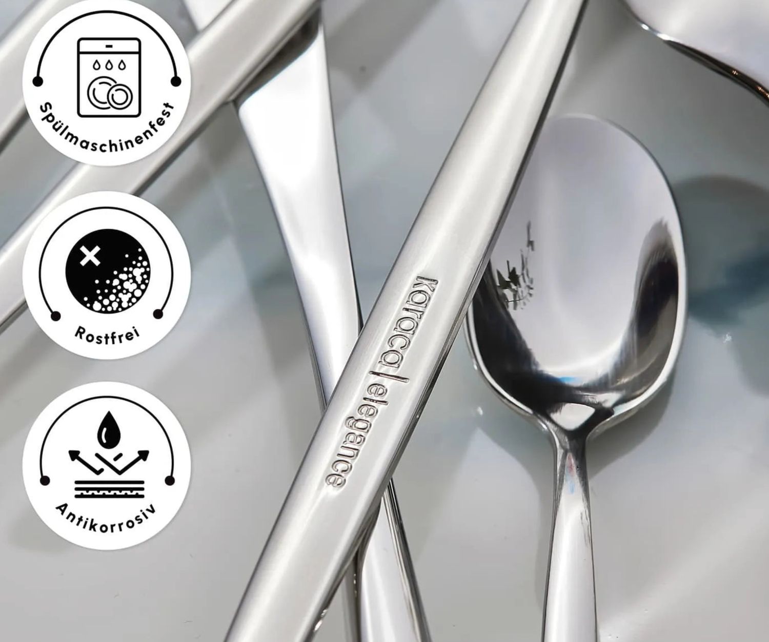 Karaca Lizbon 60 Parça 12 Kişilik Çatal Kaşık Bıçak Takımı