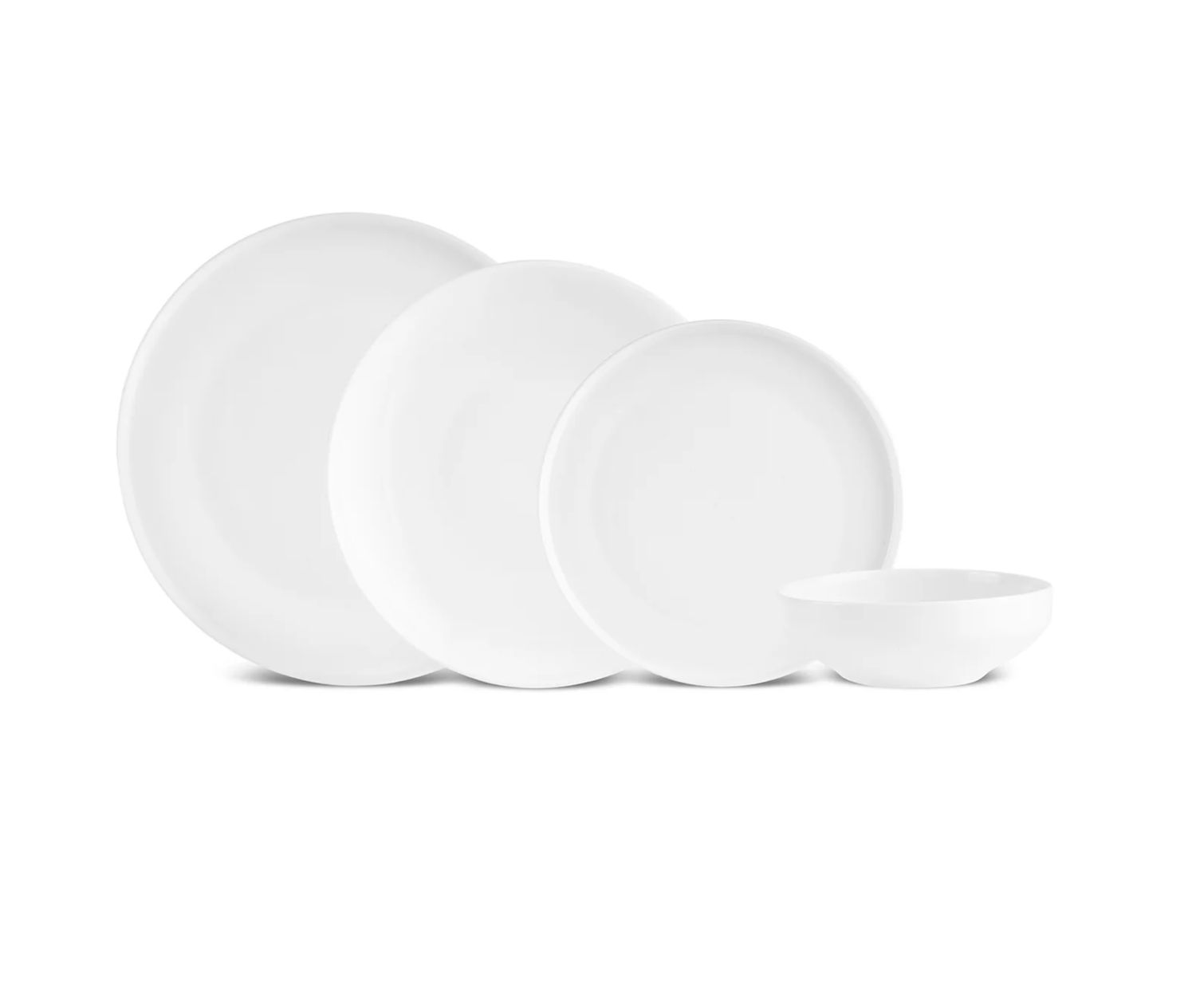 Karaca Streamline New Saturn White 24-delige servies set, 6 personen