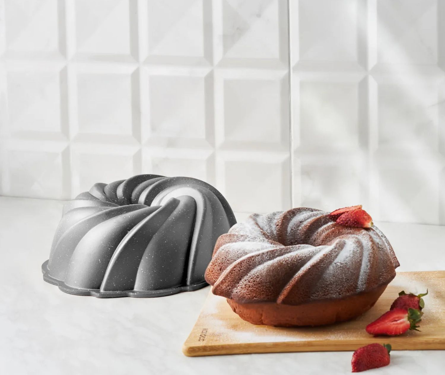 Karaca Cake Pro Pare cakevorm, antraciet, 24 cm