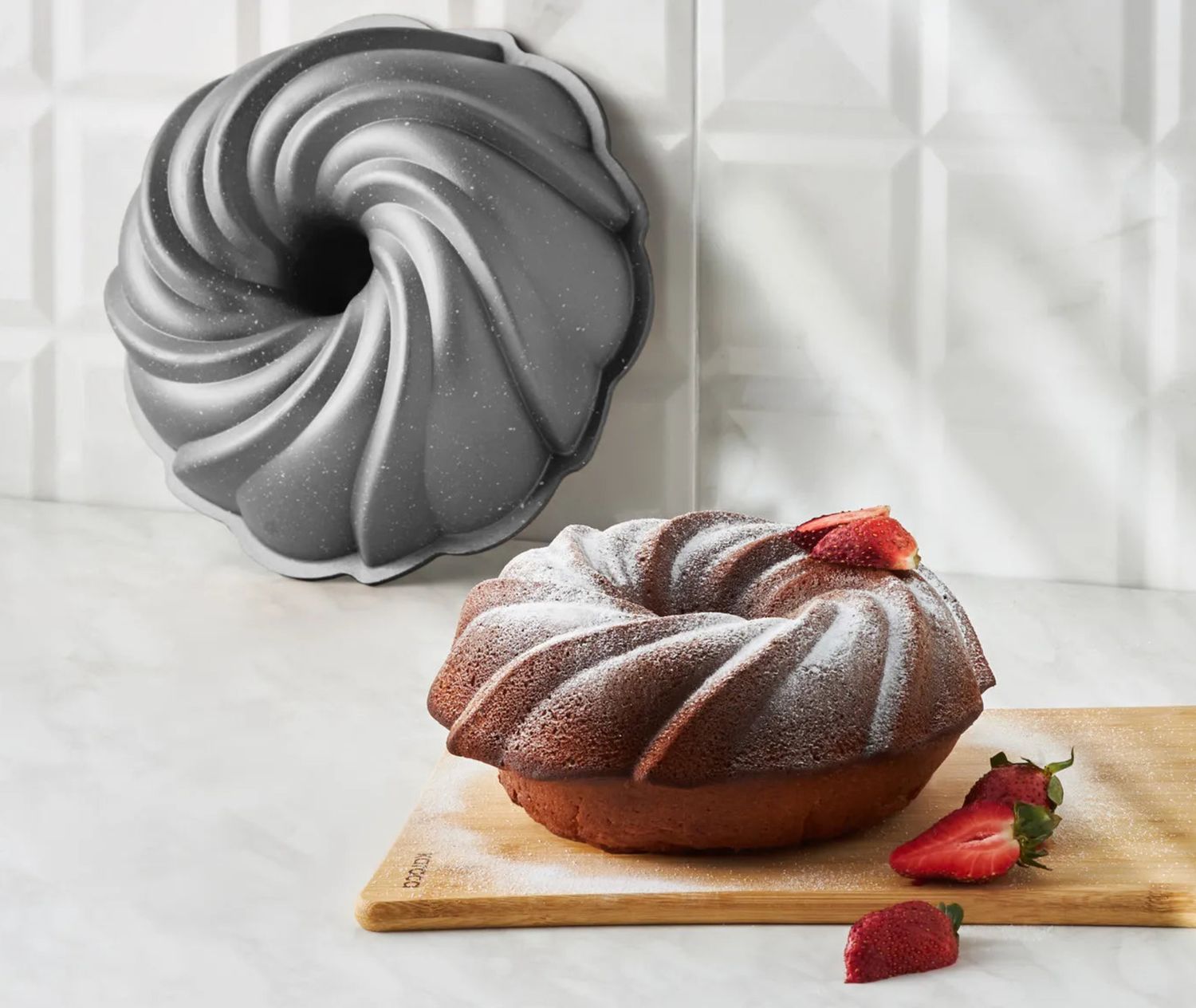 Karaca Cake Pro Pare cakevorm, antraciet, 24 cm