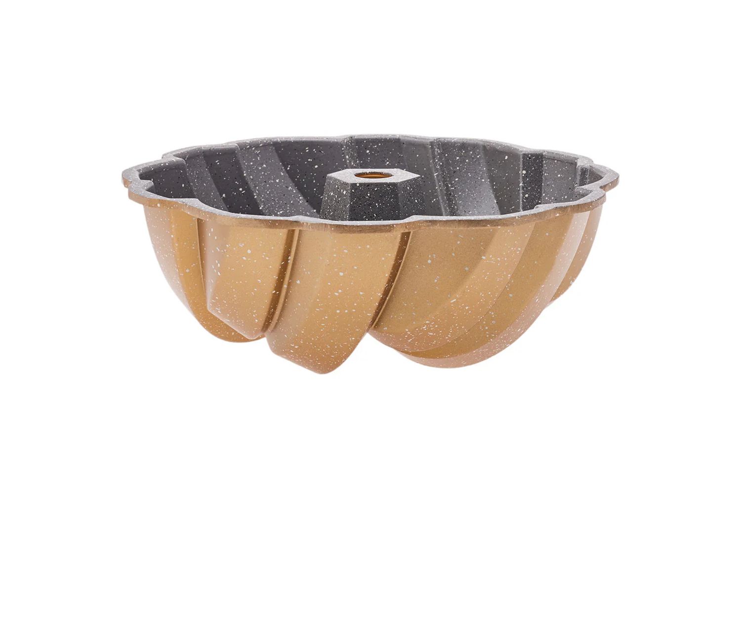 Karaca gegoten aluminium gevlochten gouden cakevorm 26 cm Karaca gegoten aluminium gevlochten gouden cakevorm 26 cm