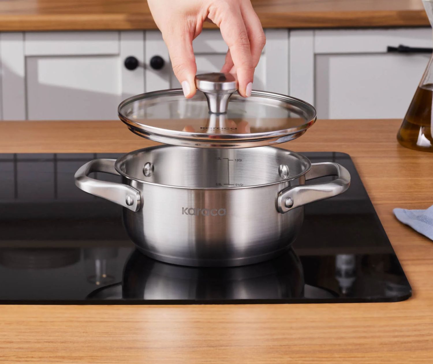 Karaca Elite stalen ondiepe braadpan 16 cm Karaca Elite stalen ondiepe braadpan 16 cm