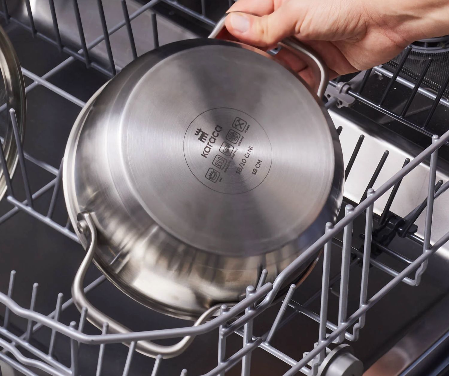 Karaca Elite stalen ondiepe braadpan 16 cm Karaca Elite stalen ondiepe braadpan 16 cm