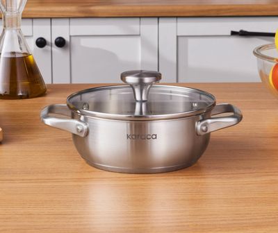 Karaca Elite stalen ondiepe braadpan 18 cm Karaca Elite stalen ondiepe braadpan 18 cm