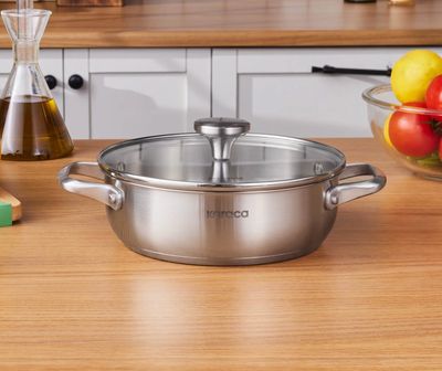 Karaca Elite stalen ondiepe braadpan 22 cm Karaca Elite stalen ondiepe braadpan 22 cm
