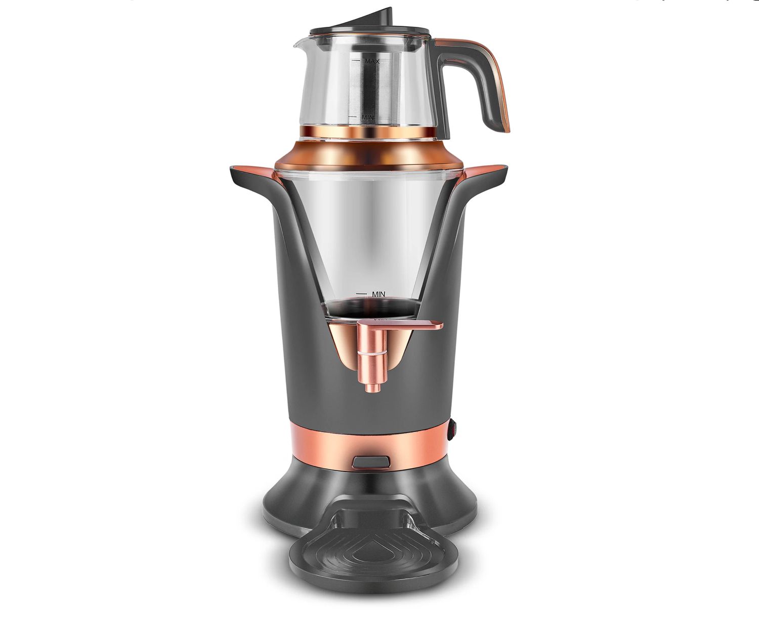 Karaca Semaver Zwart Koper, Antraciet