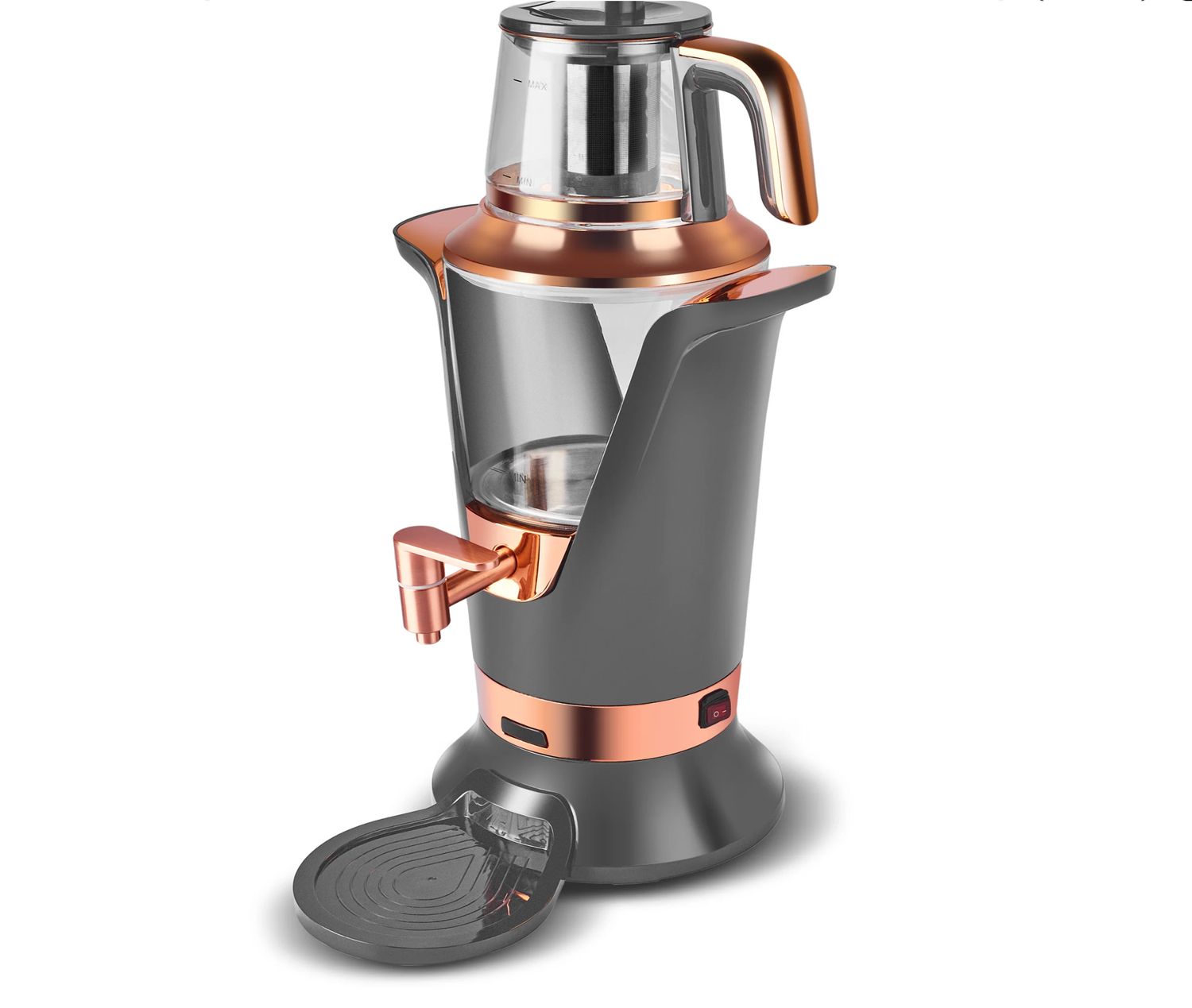 Karaca Semaver Zwart Koper, Antraciet