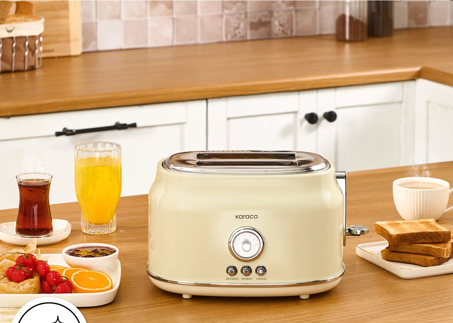 Karaca Retro Broodrooster Karaca Retro Broodrooster