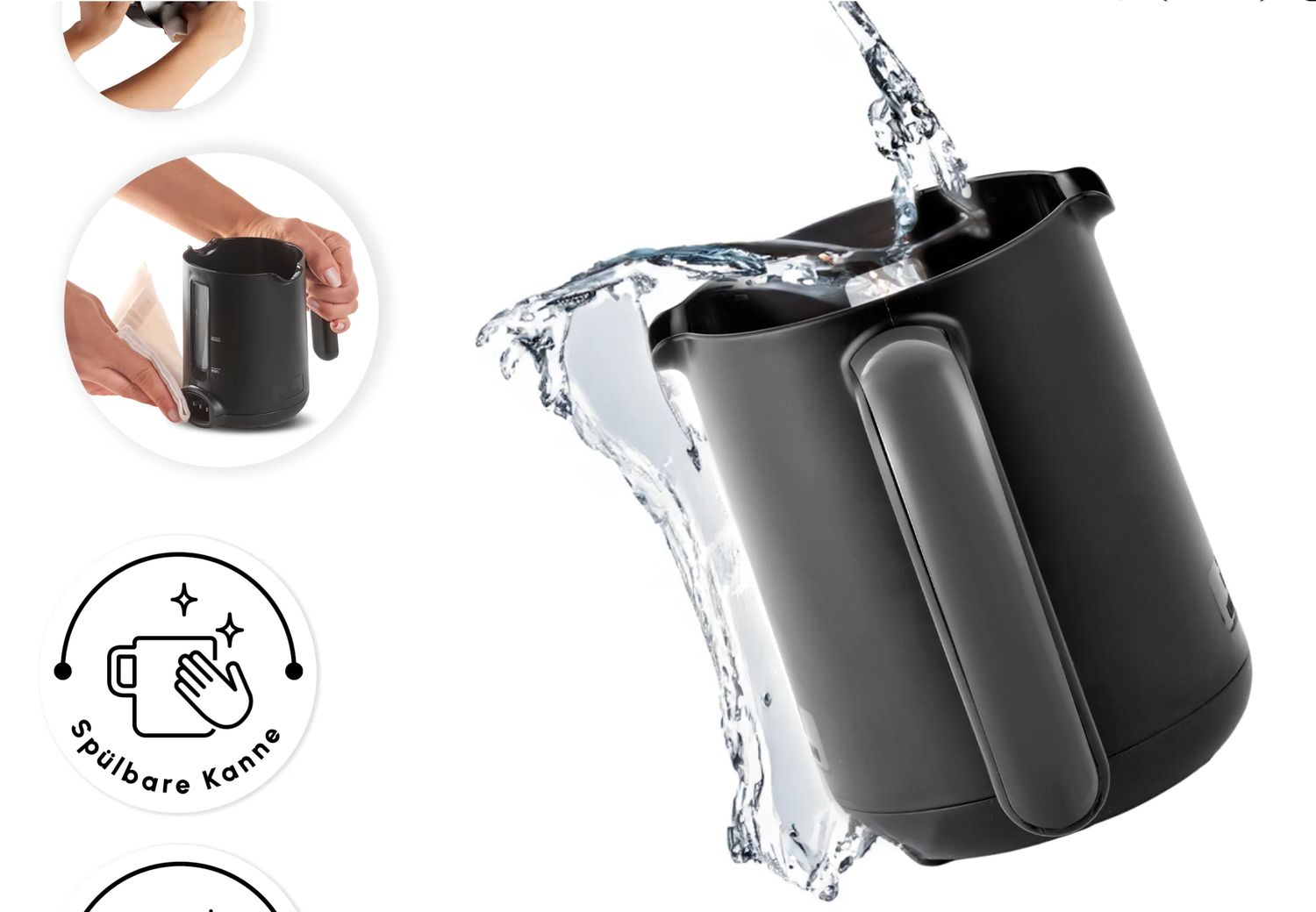 Karaca Hatır Milky Turkse koffiezetapparaat Antraciet