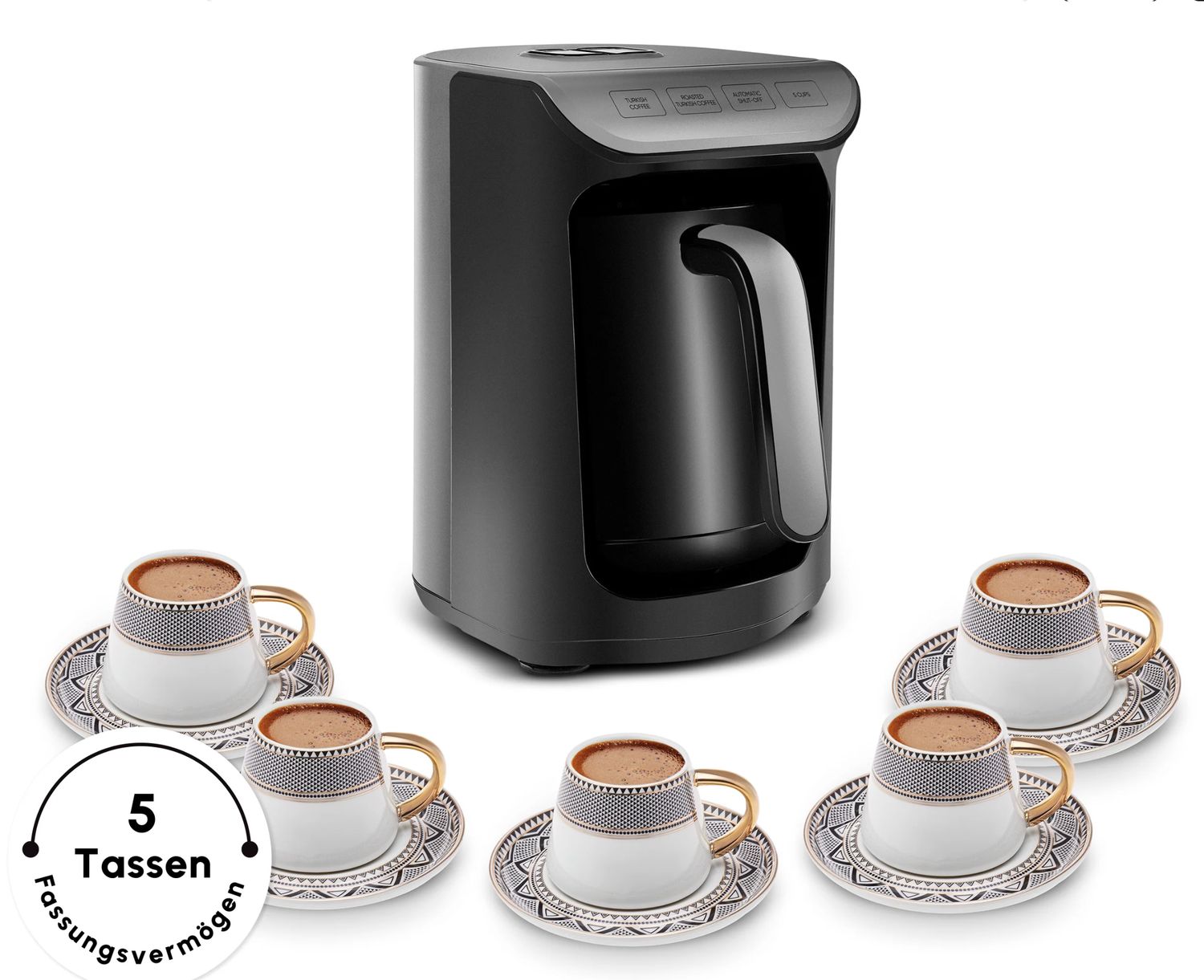 Karaca Hatır Milky Turkse koffiezetapparaat Antraciet