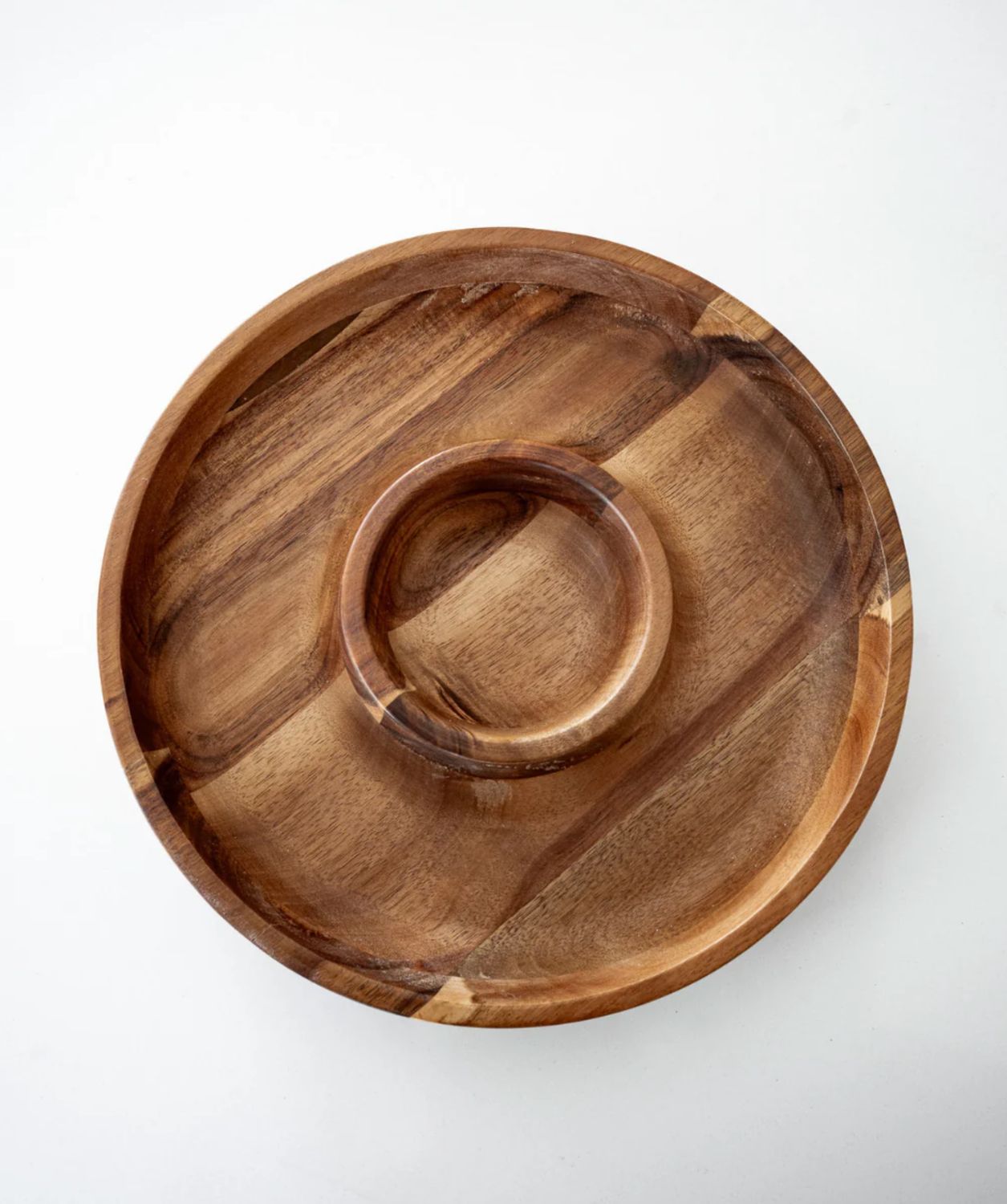 Acacia Duo snackschaal rond