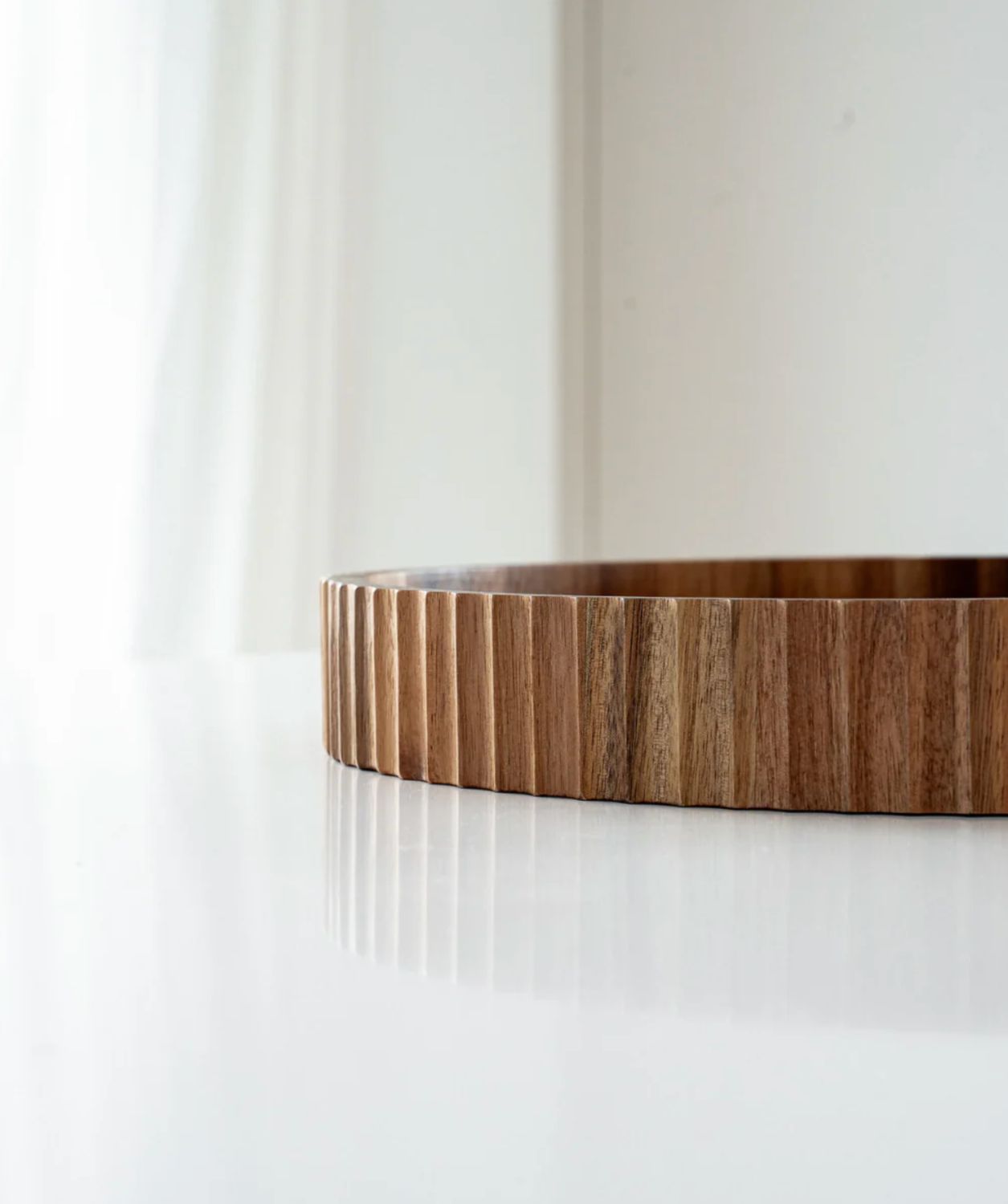 Acaciahouten Stripe dienblad Acaciahouten Stripe dienblad