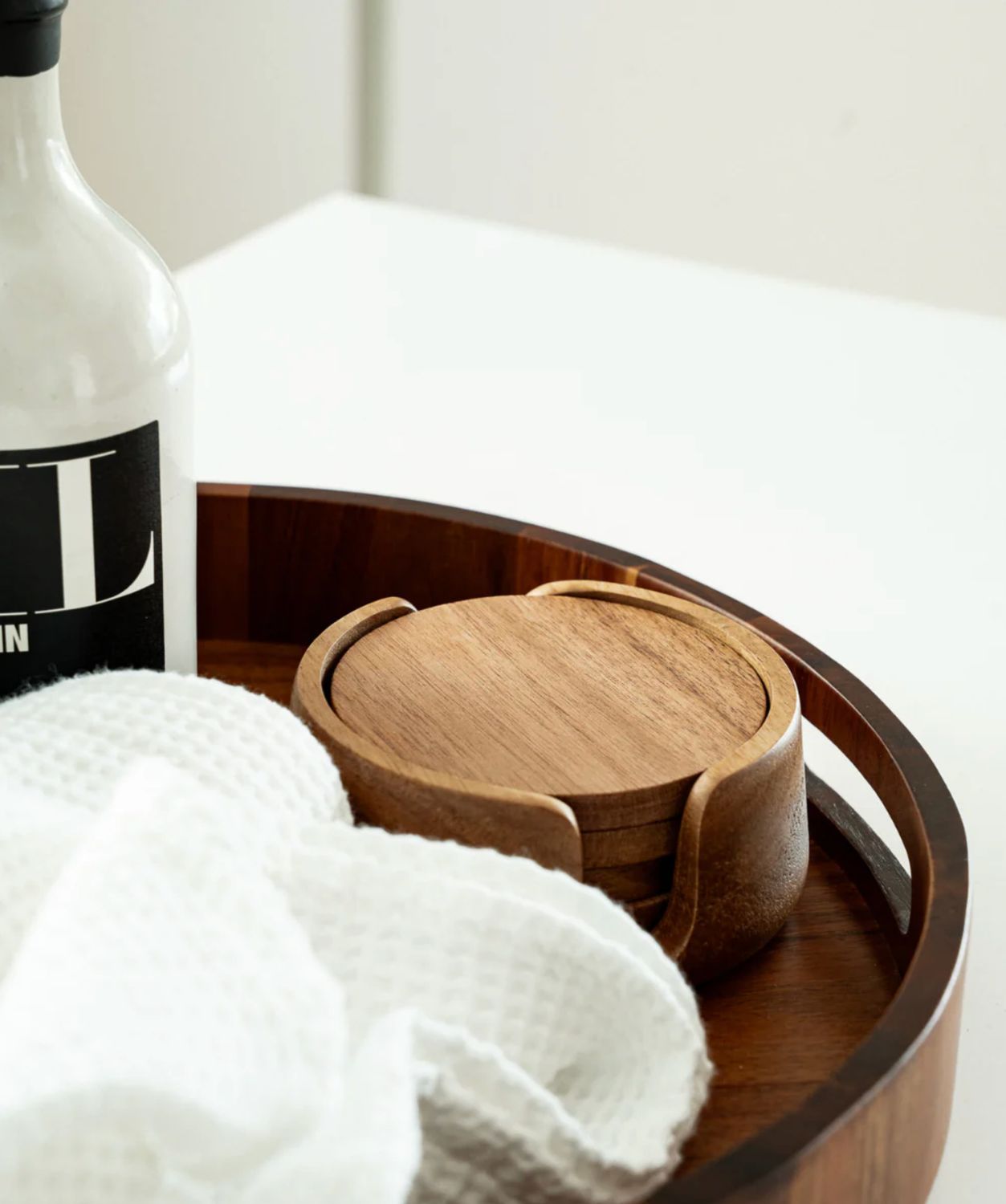 Acacia Lumo onderzettersset - 5 delig