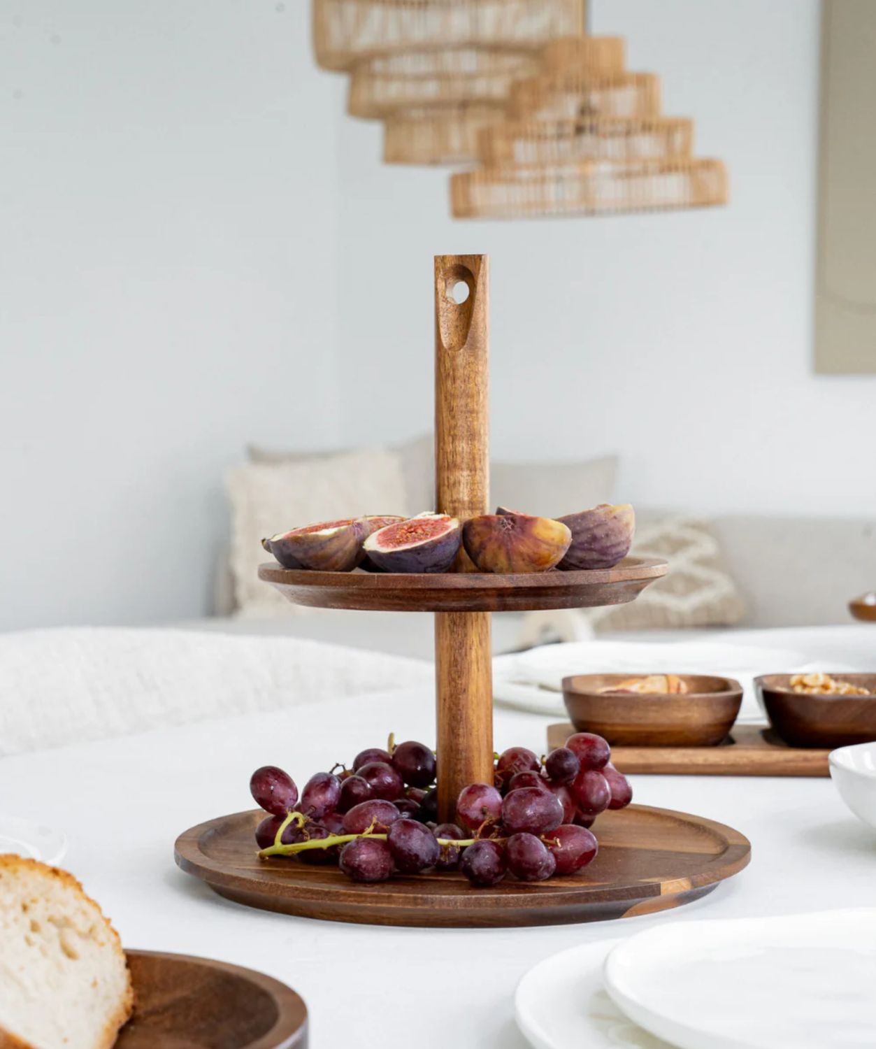 Acacia Lumo Etagère