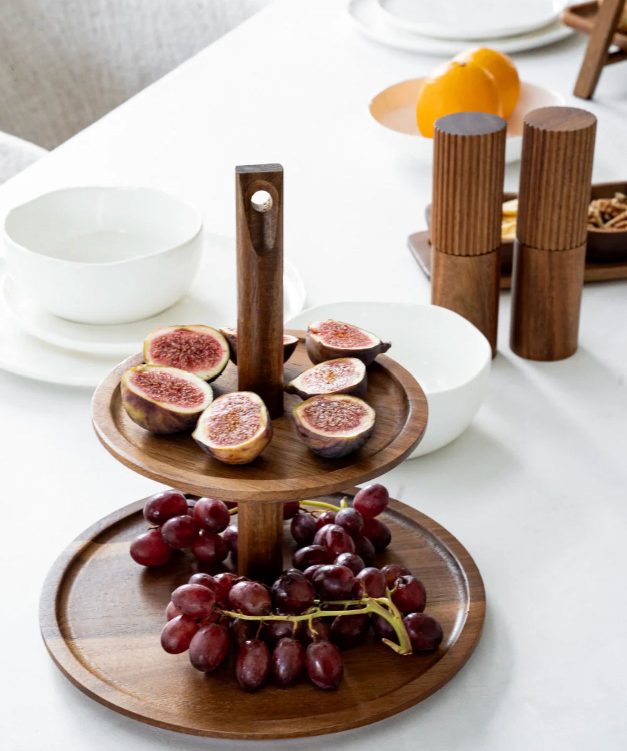 Acacia Lumo Etagère