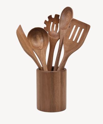 Akazie Nova keukengerei set 6-delig Akazie Nova keukengerei set 6-delig