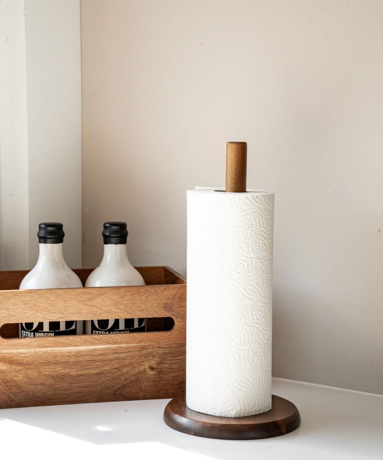 Acacia Lumo keukenrolhouder