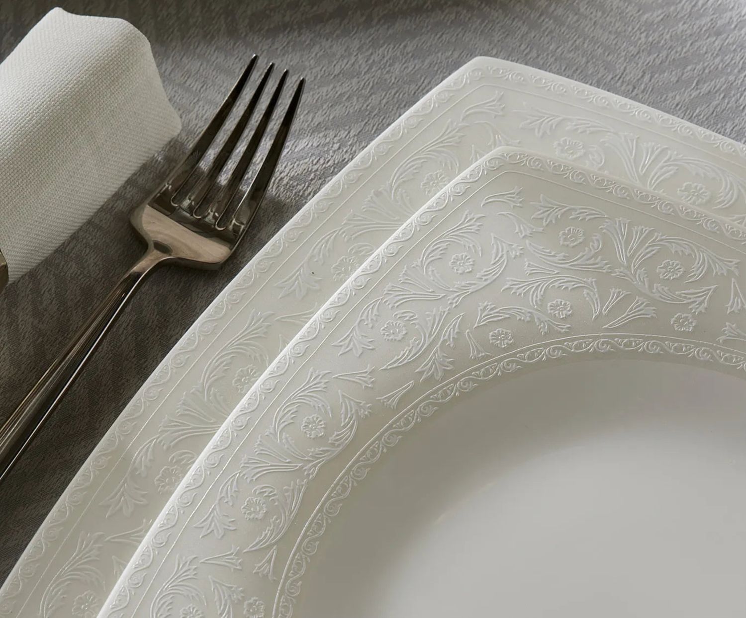 Karaca Fine Pearl Roma 58 Delig 12 Persoons Serviesset