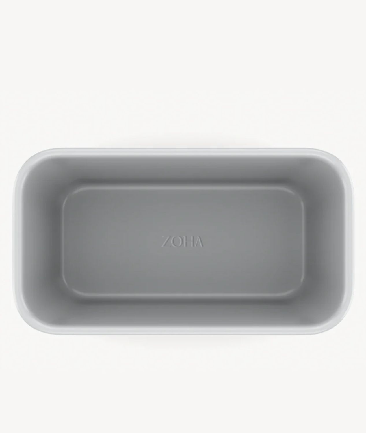 Rechthoekige keramische bakvorm beige – Antiaanbak