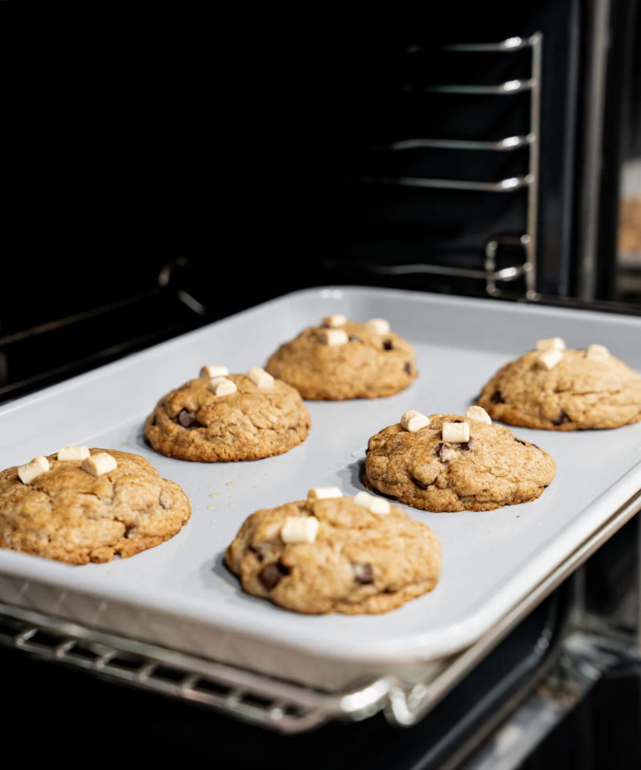 Bakplaat met afkoelrooster beige – keramische antiaanbaklaag