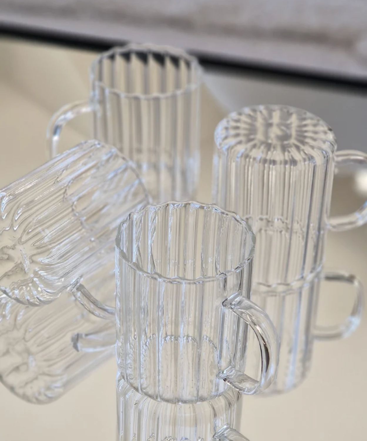 Riffle Cup Borosilicate Glass - 350 ml