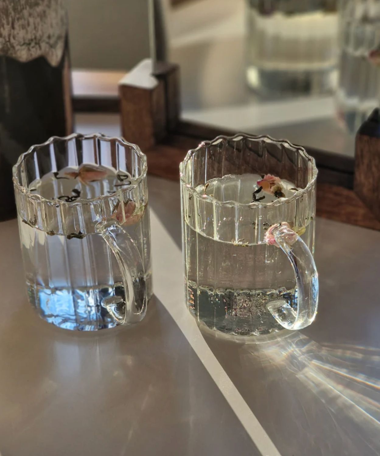 Riffle Cup Borosilicate Glass - 350 ml