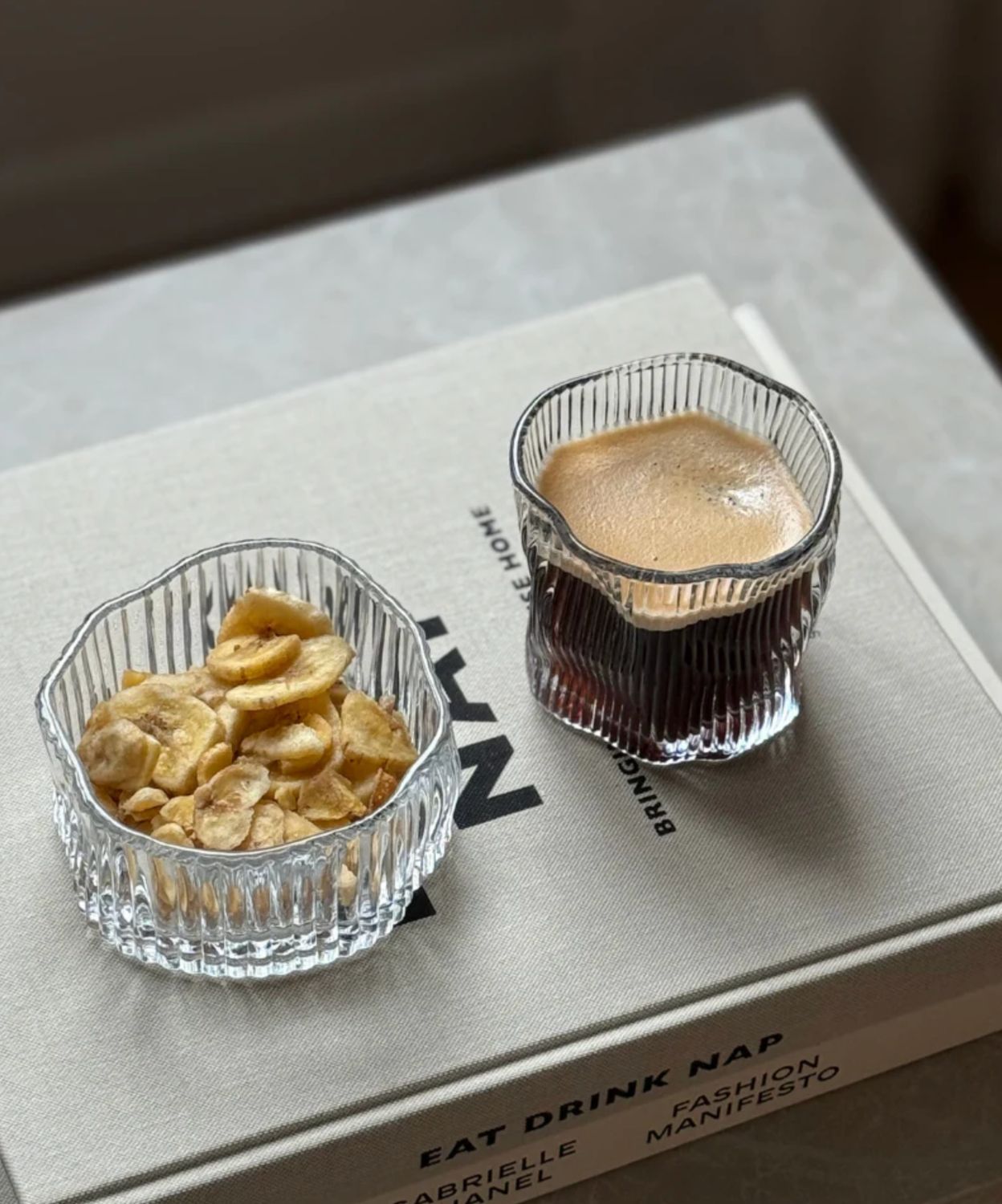 Linea glazen schalen | 6 stuks