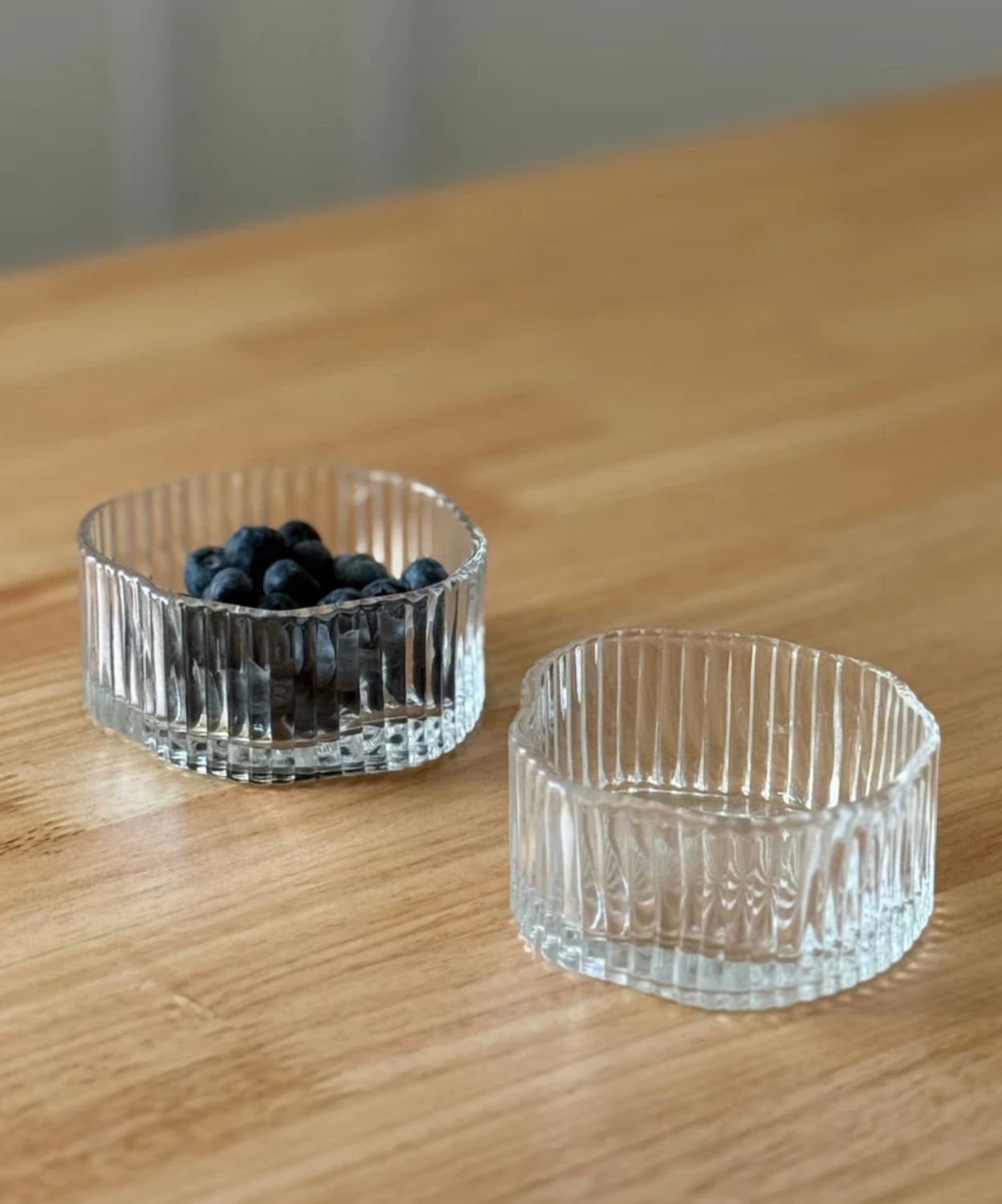 Linea glazen schalen | 6 stuks