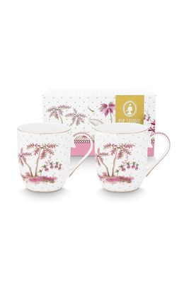 Pip Studio Set/2 Küçük Jolie Noktalı Altın Pembe Kupa