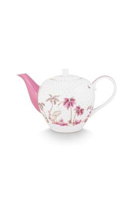 Pip Studio Teapot Jolie Dots Gold Pink