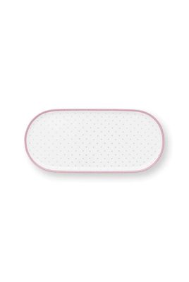 Pip Studio Sugar & Milk Dish Jolie Dots Gold Pink