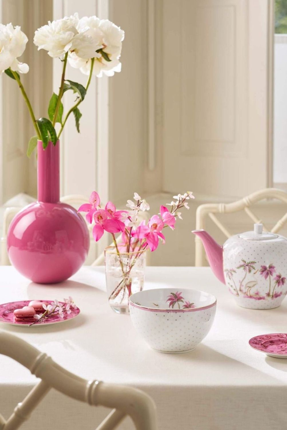 Pip Studio Kom Jolie Stippen Goud Roze 15cm