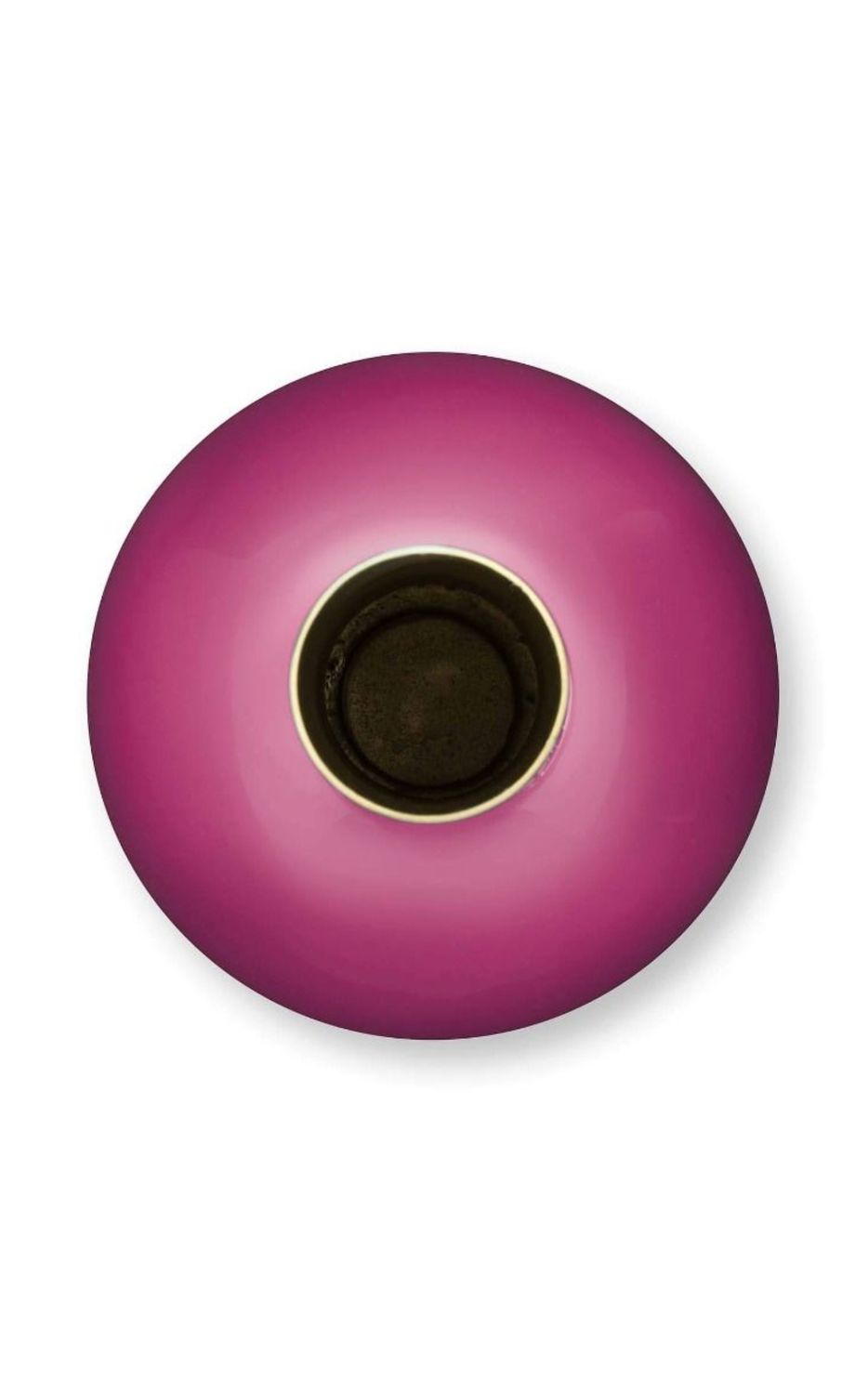 Metalen Vaas Klein Helderroze 26cm