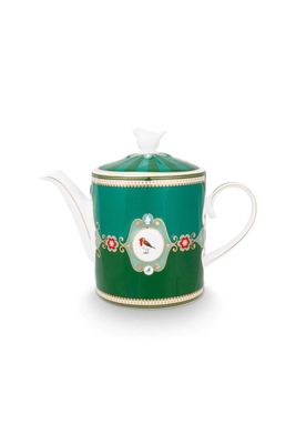 Pip Studio Love Birds Teapot Medium Green