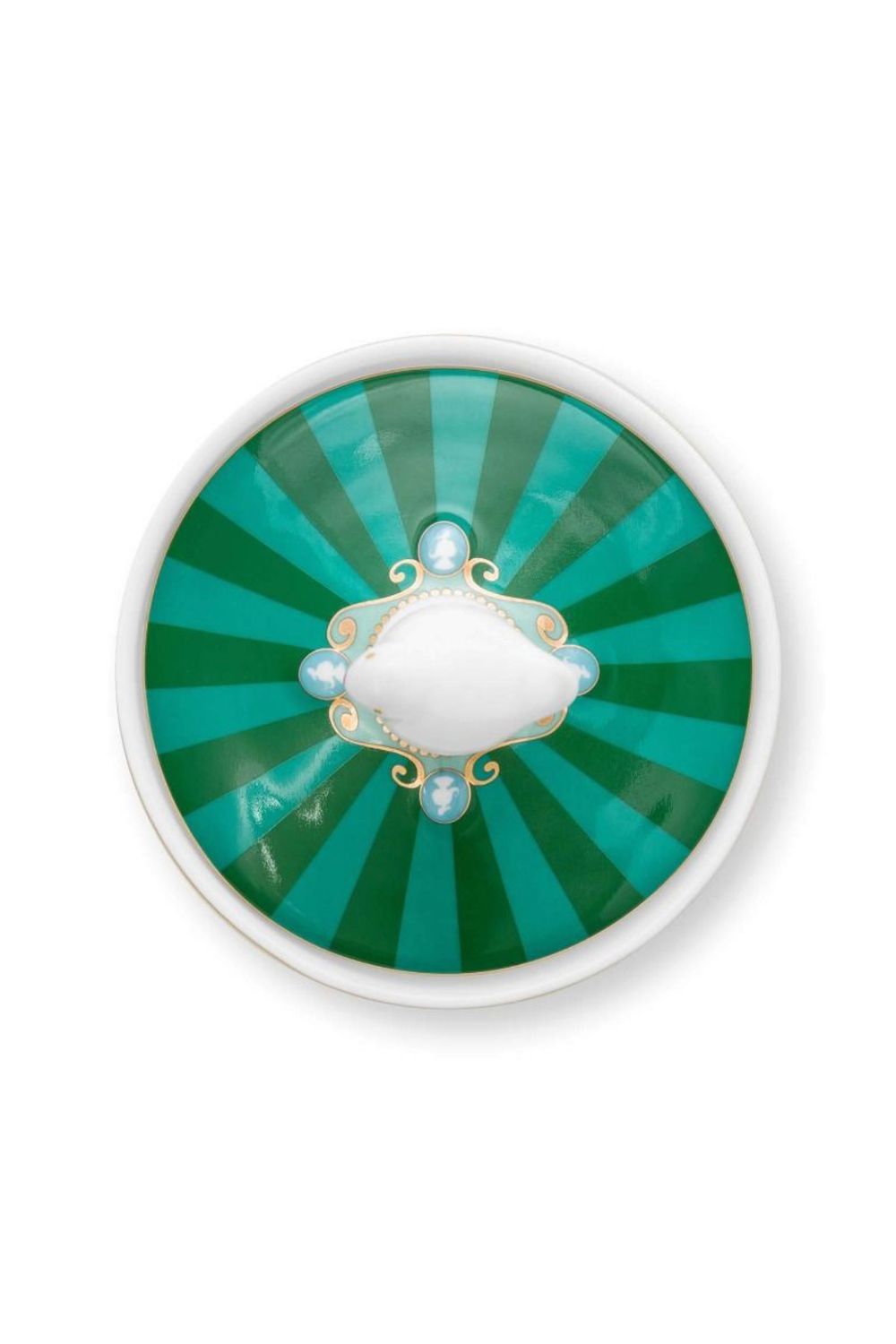 Pip Studio Love Birds Suikerpot Groen