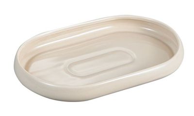 Bricard Bondy Ovaal Saladebord 20,8X13,3X2,3 CM Beige 1 Stuk