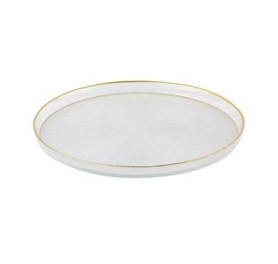 Rexy Borden | 32 CM Transparant-Goud 1-Delig