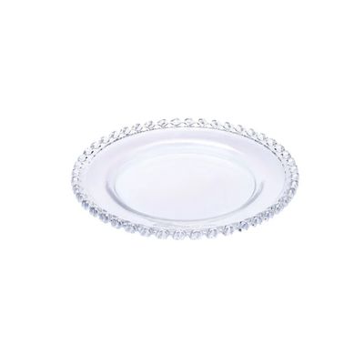 Karaca Rory Gebakbord, Glas, 19 cm