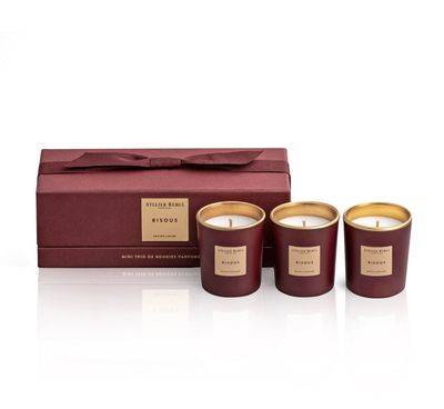 Atelier Rebul Bisous Trio Candle Set