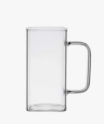 Square dikdörtgen cam kupa | 2 adet | 350 ml