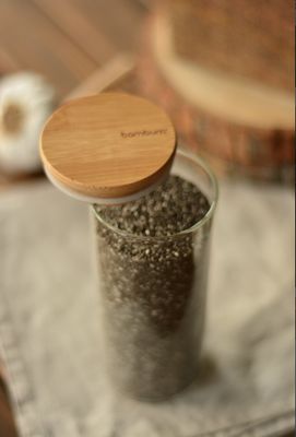 Bambum Bolla Glass Jar Large 450 ml