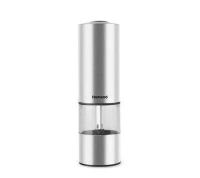 Homend Grindgo 6004UK Rechargeable Spice Mill, Inox