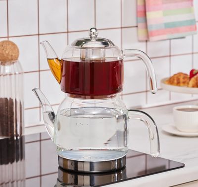 Karaca Panora Family Size Glass Teapot